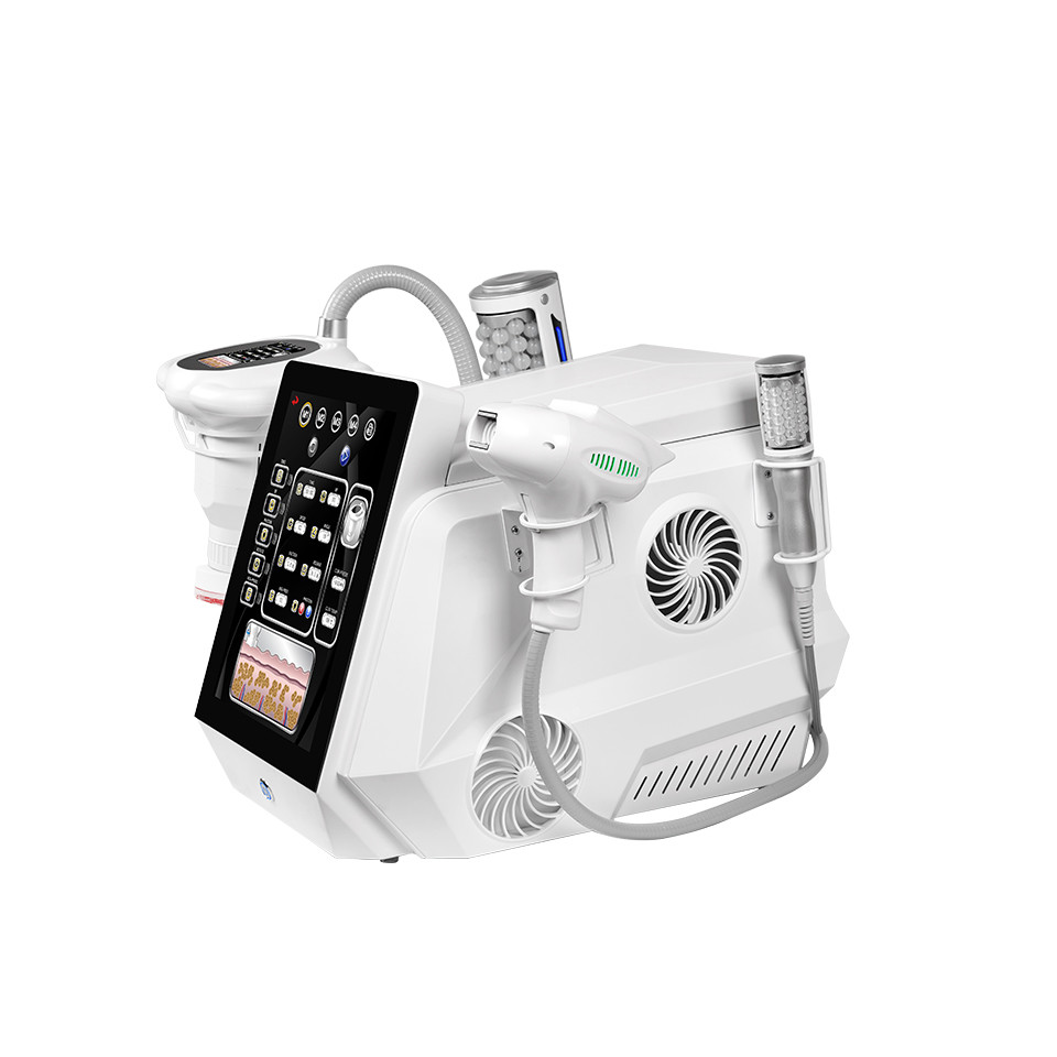 2023 New Arrival 4 In 1 Body Weight Loss Slimming Machine For Rotary Negative Pressure RF And Inner Ball Roller