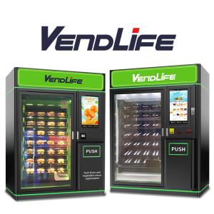 China Pizza Maker Fresh Food Vending Machines 1800W With 27inch Screen wholesale