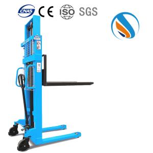 China Hydraulic Reach Manual Pallet Stacker 2 Ton Temperature Resistant wholesale