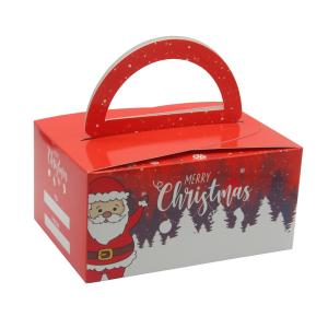 China Varnishing Luxury Paper Bag Box , Embossing Christmas Gift Boxes Packaging wholesale