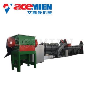 China Industrial Plastic Waste Recycling Machine , Waste PET Plastic Bottle Washing Machine wholesale
