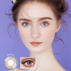 China Coloured Prescription Brand Contact Lenses Honey Lens Colour Monthly wholesale