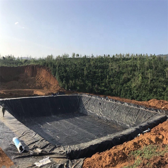 0.5mm Black HDPE Geomembrane for Fish Farming Long-Lasting and Environmentally Friendly