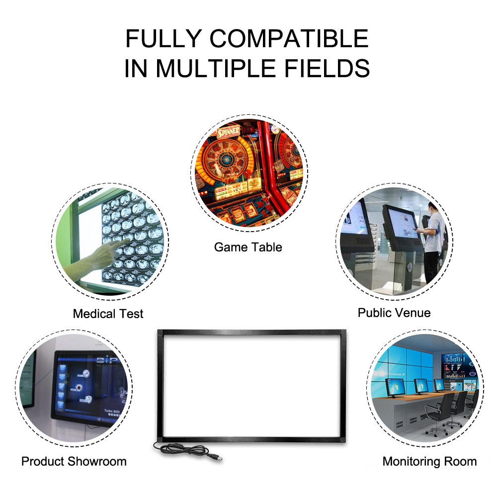 Customized Size 75 Inch Screen Multi Ir Touch Frame YCLTOUCH