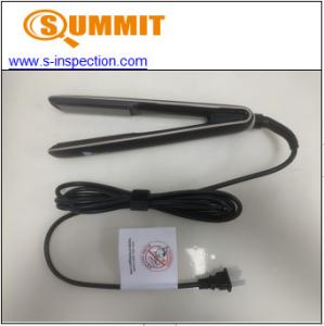 China Hair Straighterner Pre Shipment Inspection Services for Electronic Inspection wholesale