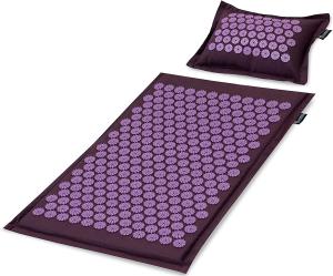China 75*42cm PVC Massage Acupressure Yoga Mat Green Eco Friendly wholesale