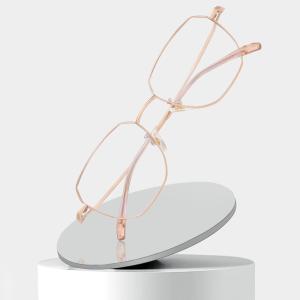 China Business Bendable Titanium Frame Glasses Stainless Steel Frame Anti Scratch wholesale