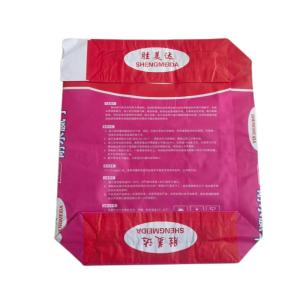 China 2 Ply 90GSM Paper &amp; 1 Ply Film Cement Packing Bags For 20kg 25kg Tile Adhesive Tilebond Putty wholesale