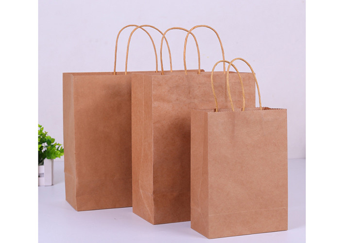 Custom gift bag baking pastry bread bag square bottom takeaway packaging paper bag custom