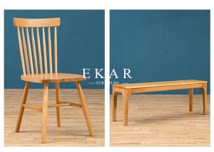 China Dining Table Set Designs Solid Oak Wood Italy Modern Furniture wholesale