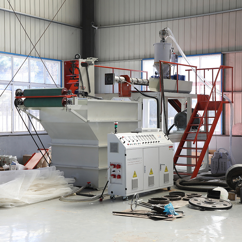 90mm Screw Diameter Geocell Machine Geo Composite Recycled Plastic Extruder