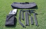Durable PVC Reinforced Fabric Target Foldable Football Goal Post