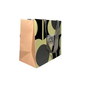 China 100gsm-450gsm Fashionable Luxury Tote Paper Bag With Handle wholesale
