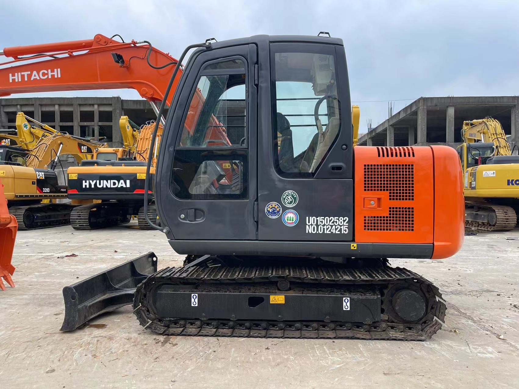 used mini excavator for sale ZX70 ZX55 used digger for sale used hitachi excavator