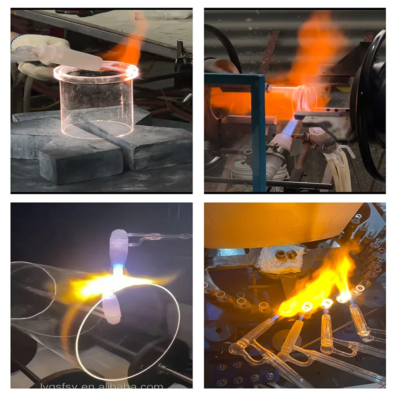 Professional Custom Opaque Quartz Tube High Temperature Resistant