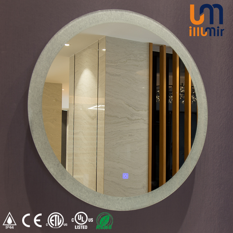 High Output 2835/5050 SMD LED Mirror for Hotel Home Decoration Wall Mounted Glass