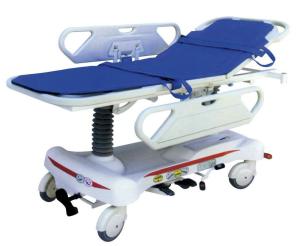 China Medical Patient Stretcher Trolley , Hydraulic Ambulance Trolley wholesale