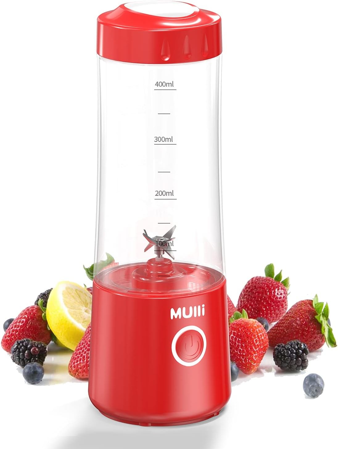 Compact and Portable Blender with Six Blades for Grinding Blending and More Braising Cups