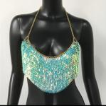 Sequin Bustier body chain