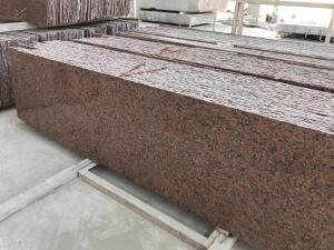 China Smooth Cut To Size Natural Stone And Tile G562 Maple Red Granite Slab wholesale