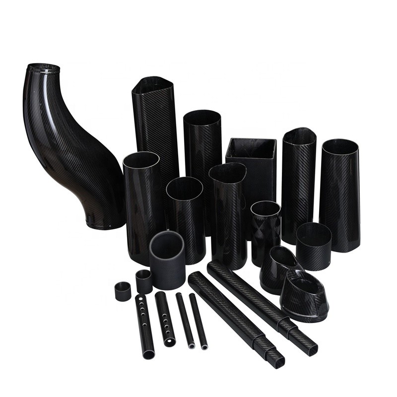 High Glossy Carbon Fiber Intake Elbow With Smooth Inside Surface
