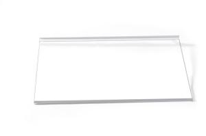 China Toughened Slide Out Front Board 3.2mm Fridge Glass Shelves wholesale