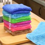 Kitchen Dish Cloths Dish Towels Super Absorbent Coral Fleece Cloth Premium