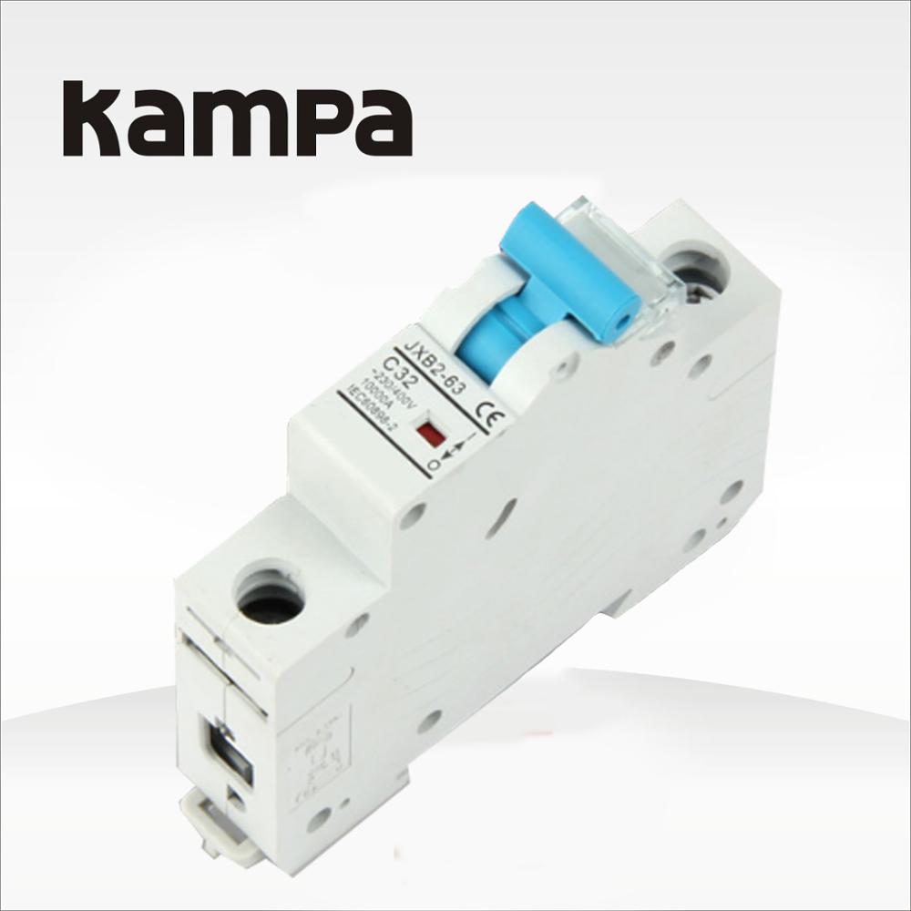 Miniature Air Circuit Breaker Kampa L7-63 1P 16A DC 12V High Quality