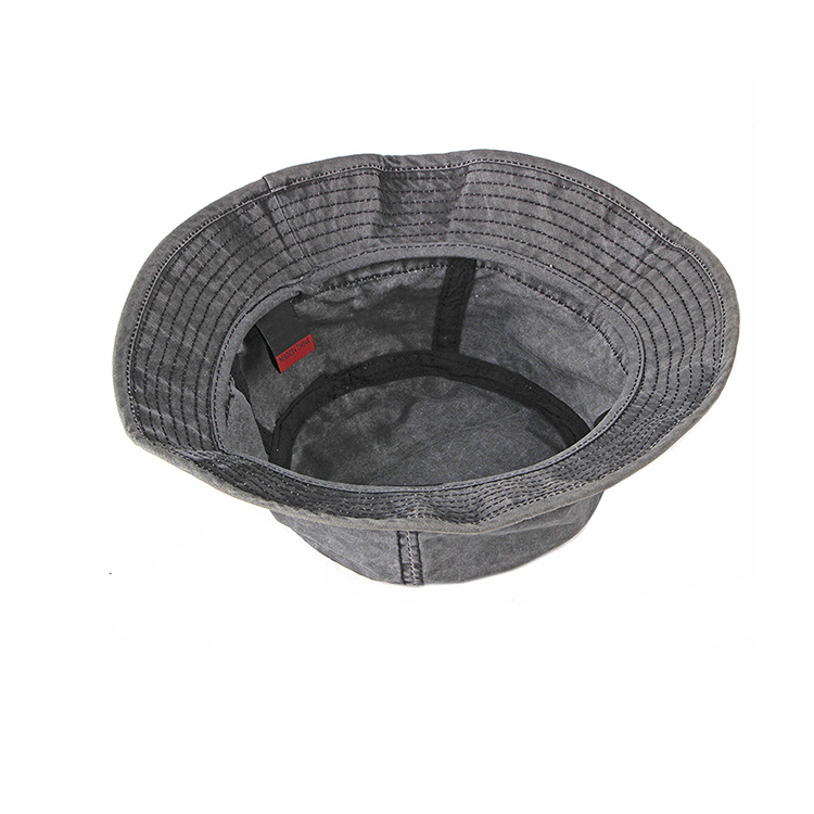Ladies Blue Tie Dye Men'S Boonie Bucket Hats , Washed Denim Fishing Hat
