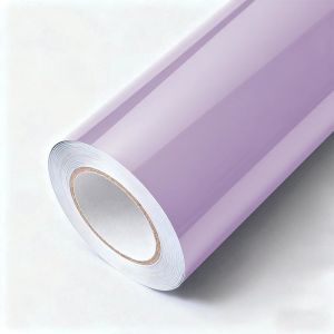 Purple Calendered Vinyl Wrap OEM / ODM Calendered Pvc Film HYH1203