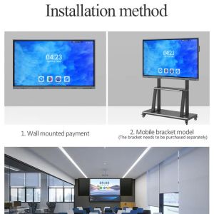 86-Inch Smart Multi-Touch Screen Tablet, Interactive Whiteboard, Multi Touch