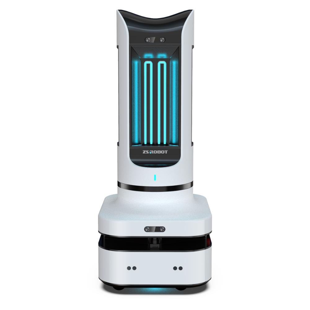 200W Polyurethane Ultraviolet Medical Robotics Usb Disinfection Robot 250r/Min