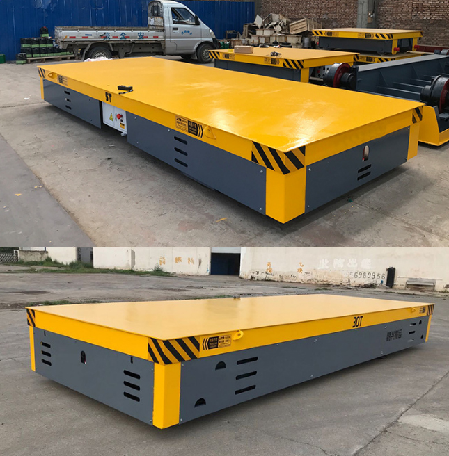 Workshop Motorized Platform Cart ODM Motorized Rail Cart
