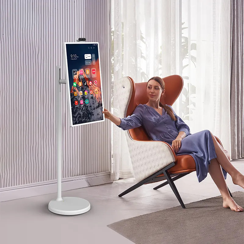 21.5 Inch Capacity Touch Screen Movable Smart TV Stand By Me