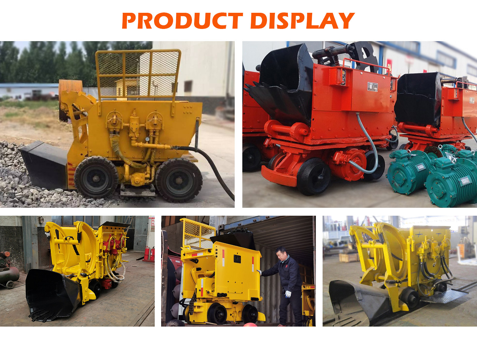 20-30m3/H Rock Loader Air Rock Loading Machine Used In Coal Mines