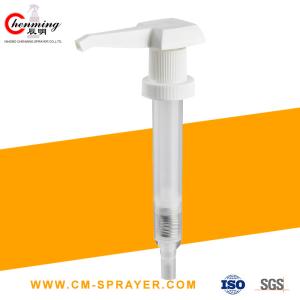 China 38/410 38-400 Lotion Pump Cap White High Viscosity Hand Cream Pump Dispenser wholesale
