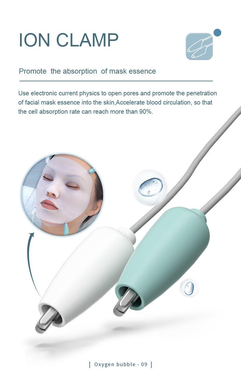 Anti Aging Oxygen Hydrafacial Machine , 9 In 1 Multifunction Facial Machine