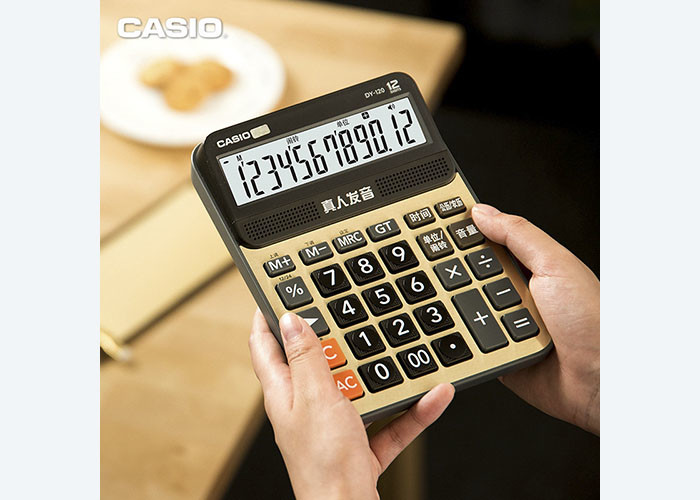 For Authentic Casio/ Casio DY-120 Strumming music calculator with voice type audio computer