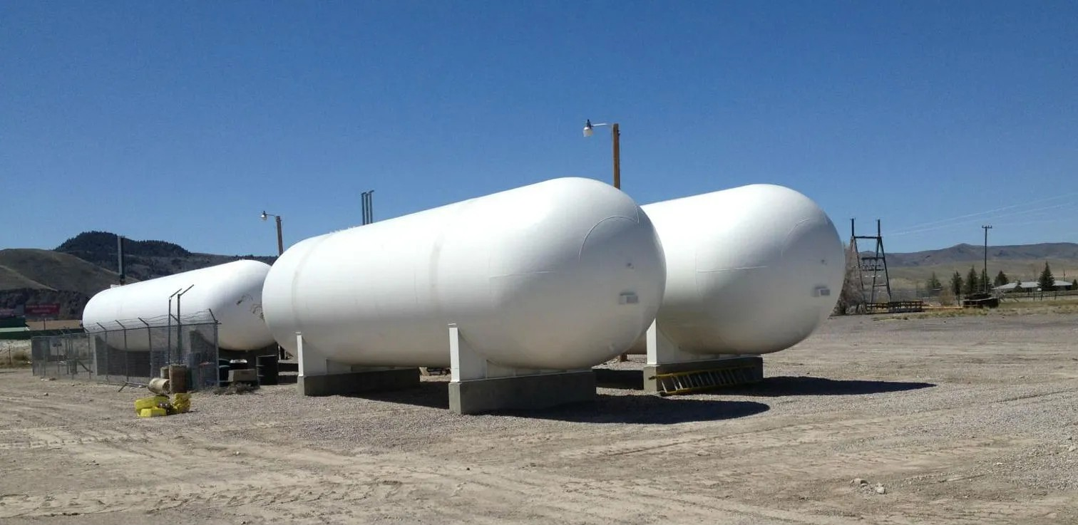 40tons Lpg Gas Storage Tank For Setting Up Lpg Station