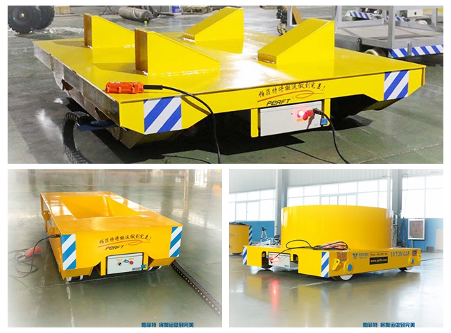 Heavy Scrap Transfer Cart Explosion-Proof Rail Guided Vehicle for Steel Mill
