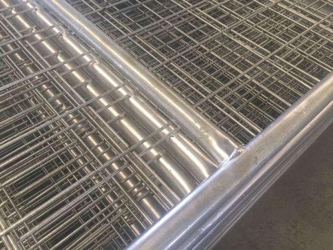 Anti Crrosion Steel Field Gates , Welded Wire Mesh Steel Farm Fence Gate
