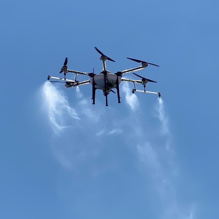 Agricultural Pesticide Spraying Drone Crop Sprayer Uav with Radar Sensor