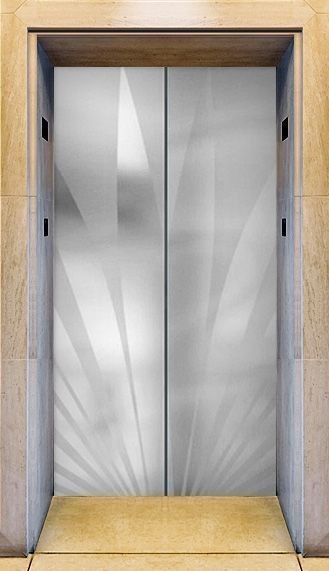 0.6mm 304 Elevator Stainless Steel Sheet Etching PVD For Lift Door Or Cabin