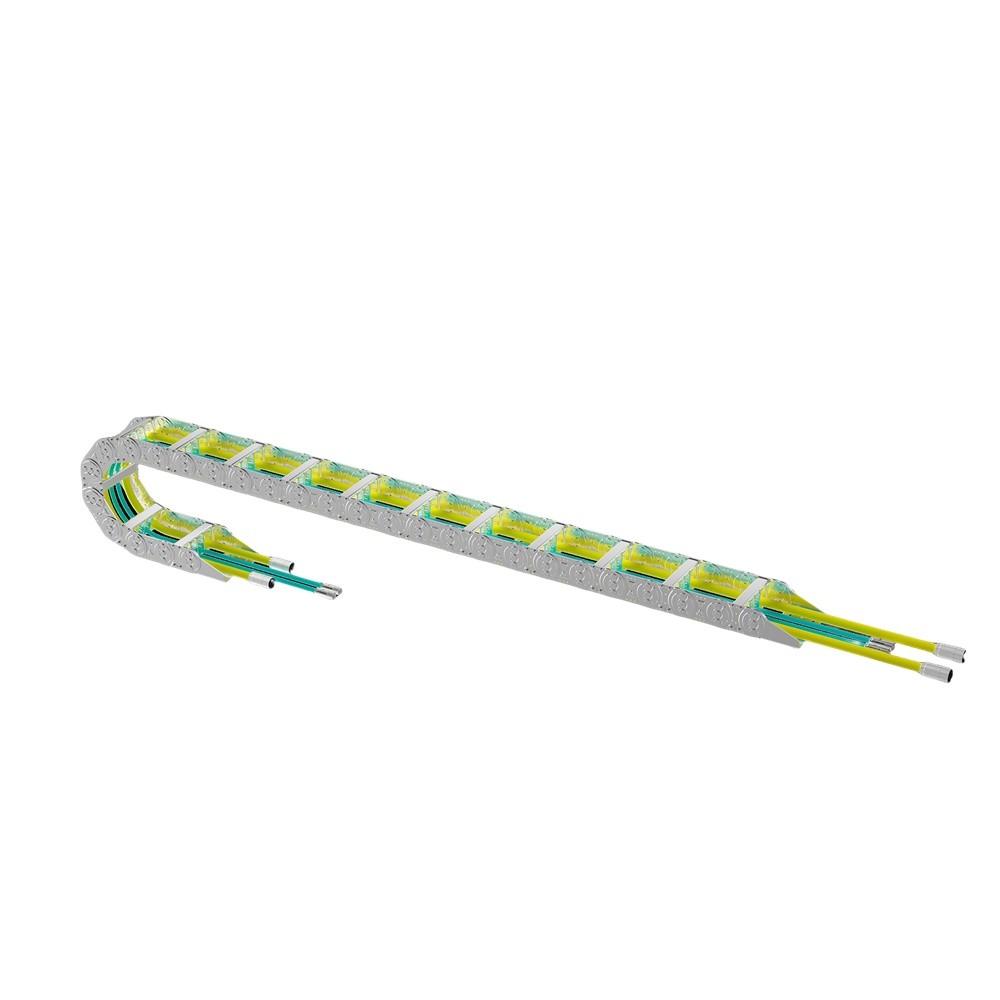 Stainless Steel Cable Wire Track Steel Cable Carrier Chain For Machine Tool flexible cable carrier