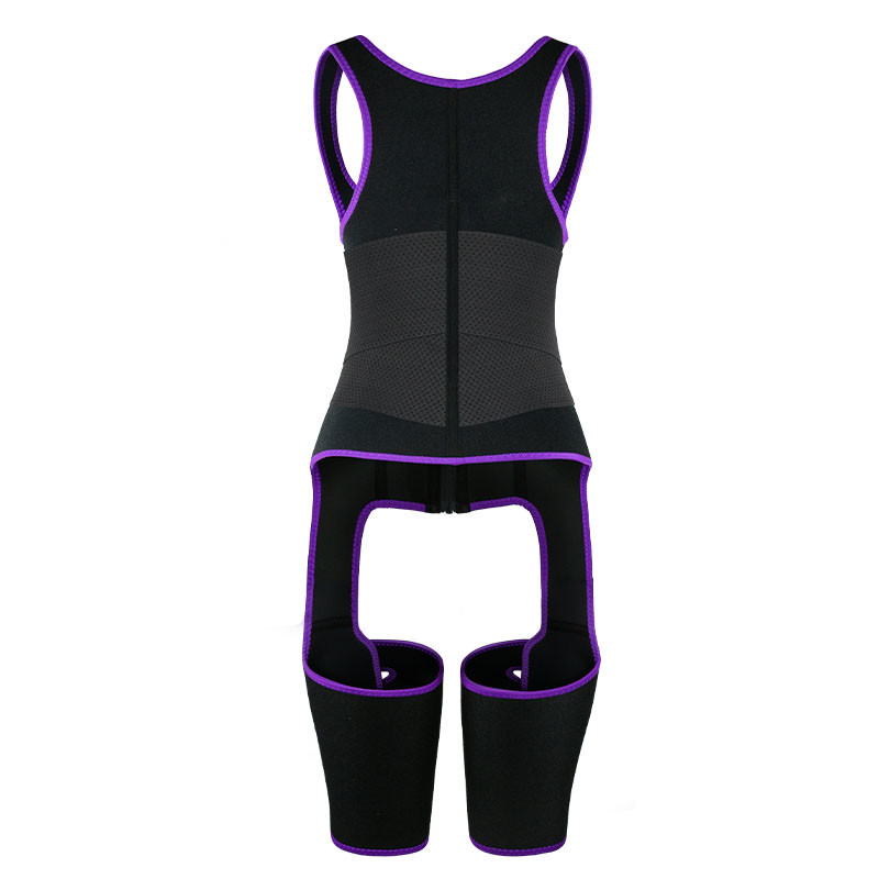 MHW100075PU High Waist Thigh Shaper for Women Adjustable Butt Lifter Trimmer Vest Fitness Shapewear