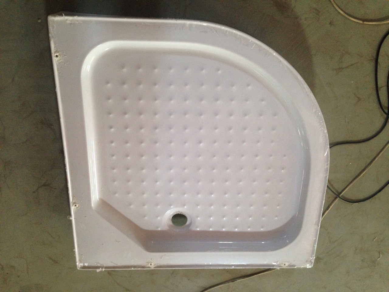 China square acrylic shower base with good quality ST015
