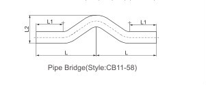 2015 high quality stainless steel pipe 304 stainless steel thin wall pipe bridge