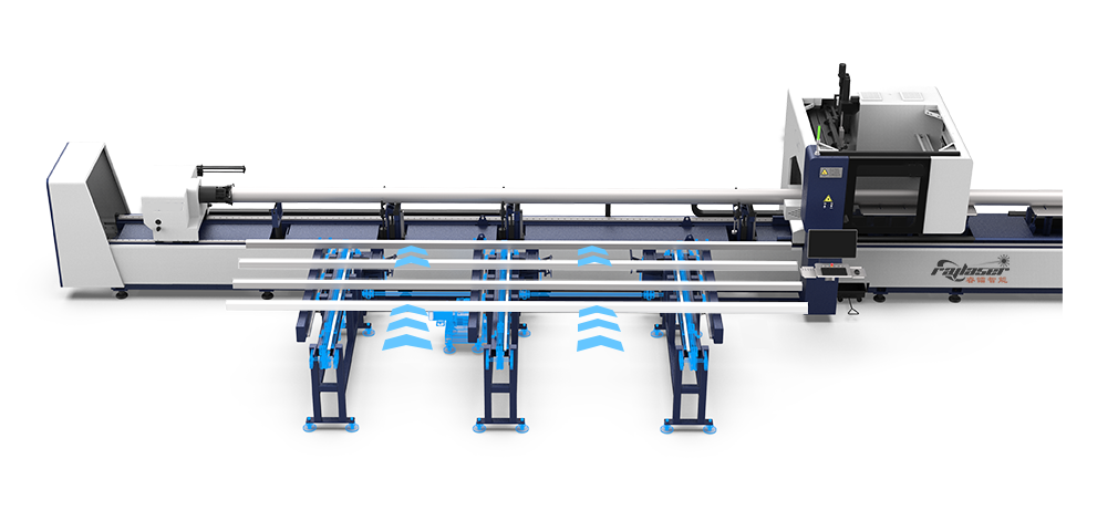 Dst Format Supported Raytools Laser Head Tube Laser Cutting Machine with Good Service