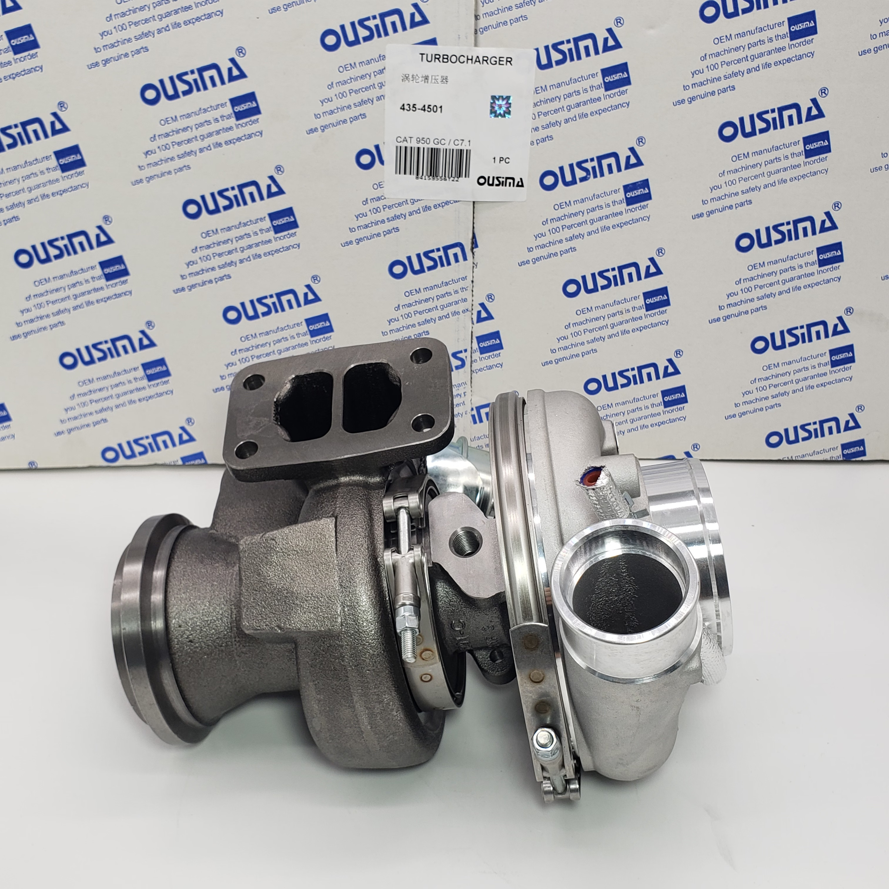 Engine Part 435-4501 4354501 Excavator Turbocharger For CAT 950 GC C7.1