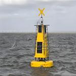 Floating Marine Navigation Buoy , Cylindrical Ocean Weather Buoys